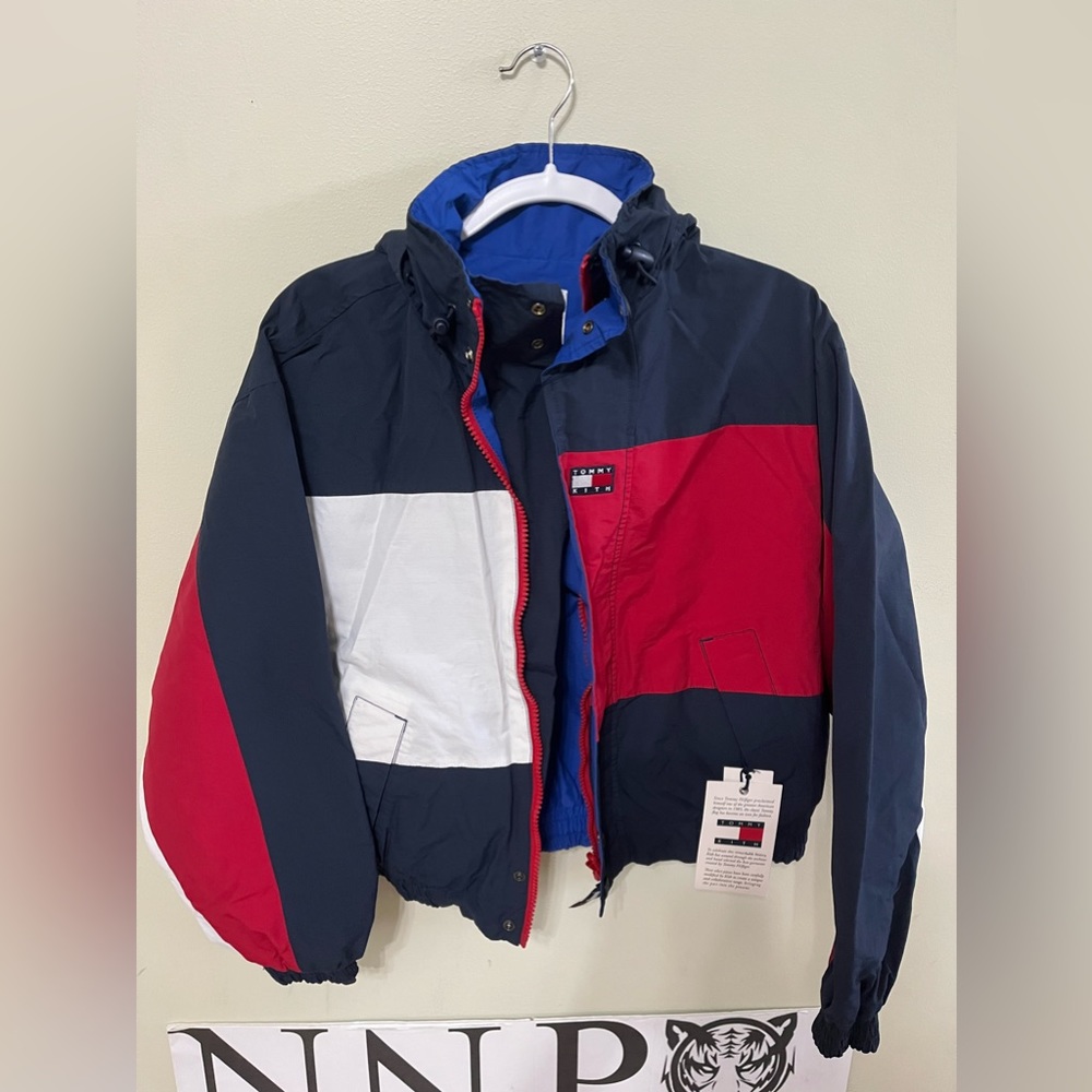 Kith x Tommy Hilfiger Reversible Colorblack Jacket Navy/Blue size XS